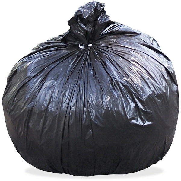 Stout 45 gal Trash Bags, 1.50 mil (38 Micron), Black W/Brown, 100 PK STOT4048B15 - main